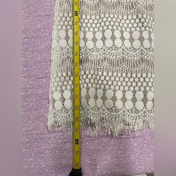 RN Studio White Lace Dress size 4 - Picture 7 of 10